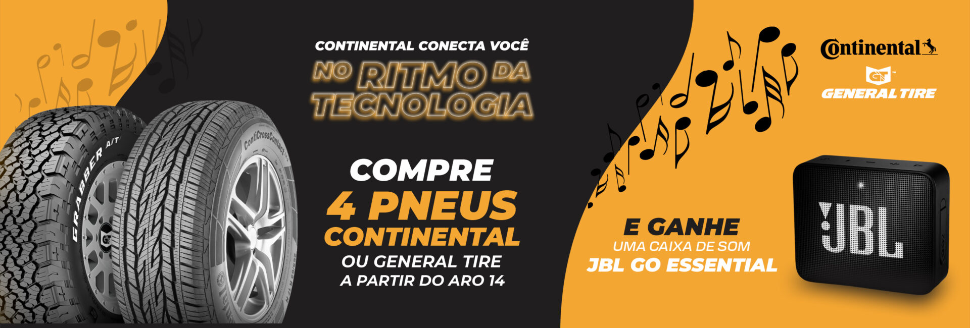Banner desktop - Campanha Griffe Pneus Continental